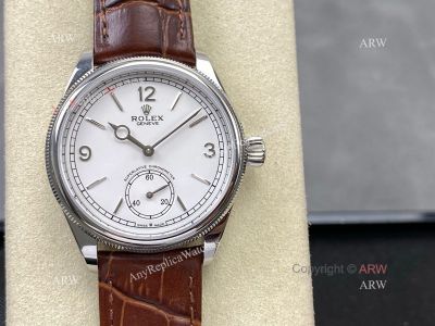 SK Factory Rolex Oyster Perpetual 1908 series 39mm 7140 Movement White Face Watch